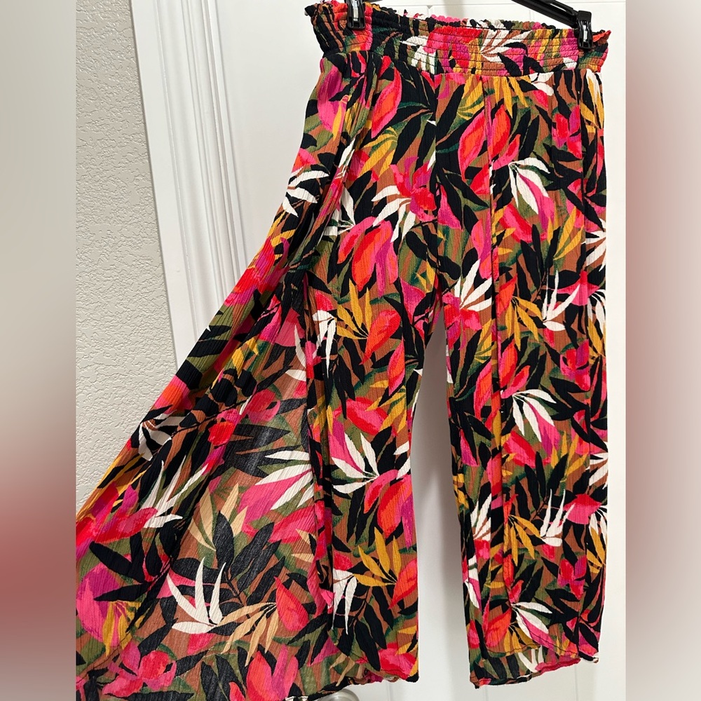 Billabong split leg beach pants